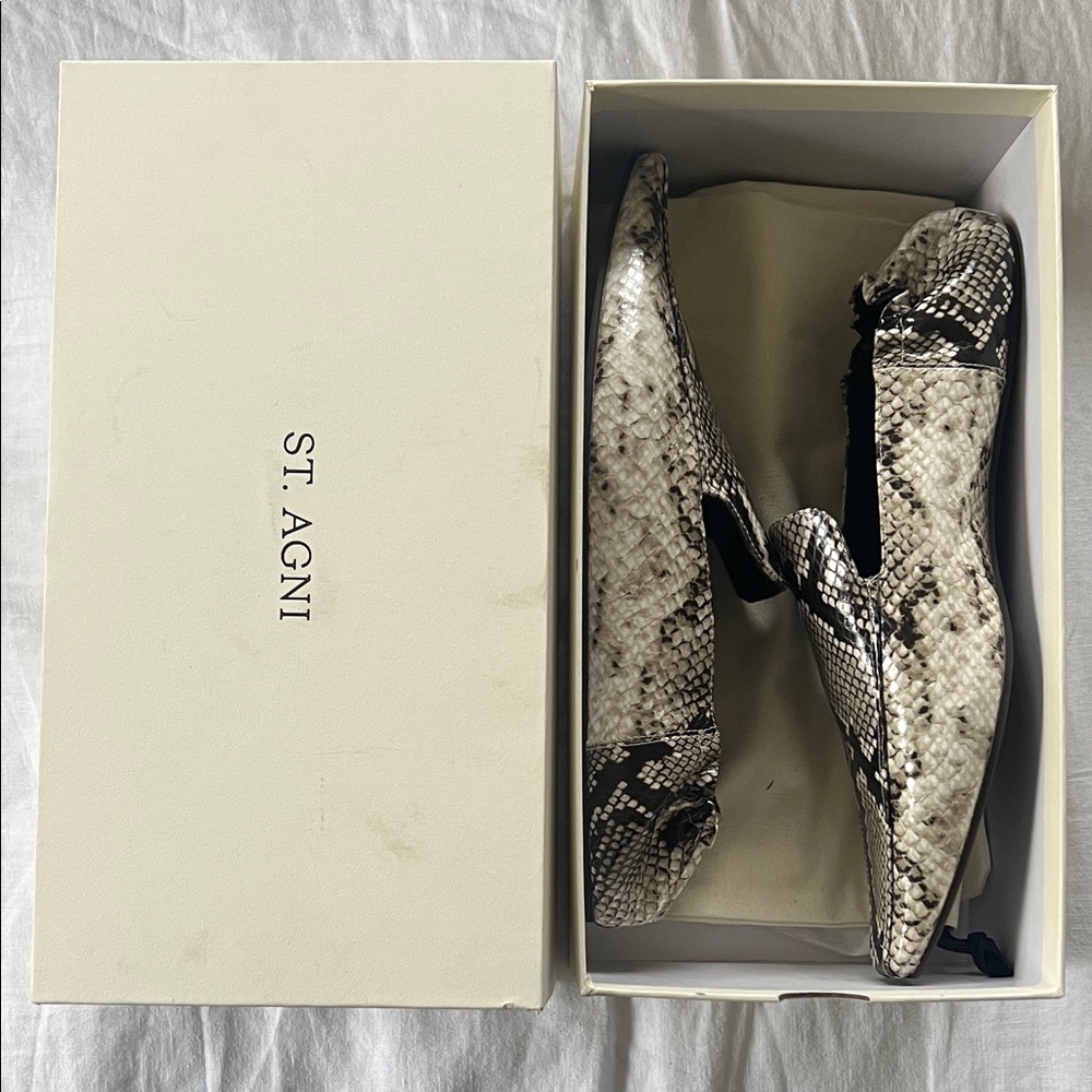 St. Agni Python Loafers
